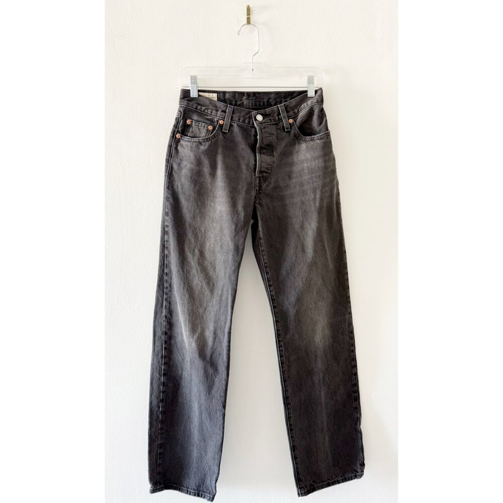 Levi's 501 '90s Jeans in Stitch School Black Size 25 - Picture 3 of 9